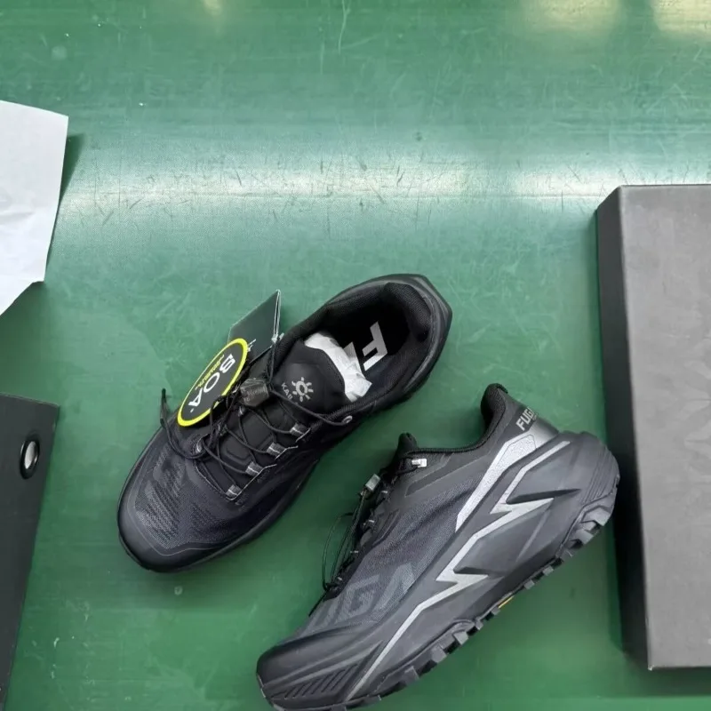 New Anti Slip and Height Increasing Men's Outdoor Activities Trail Running Shoes Lightweight Shock-absorbing Adult Sports Shoes