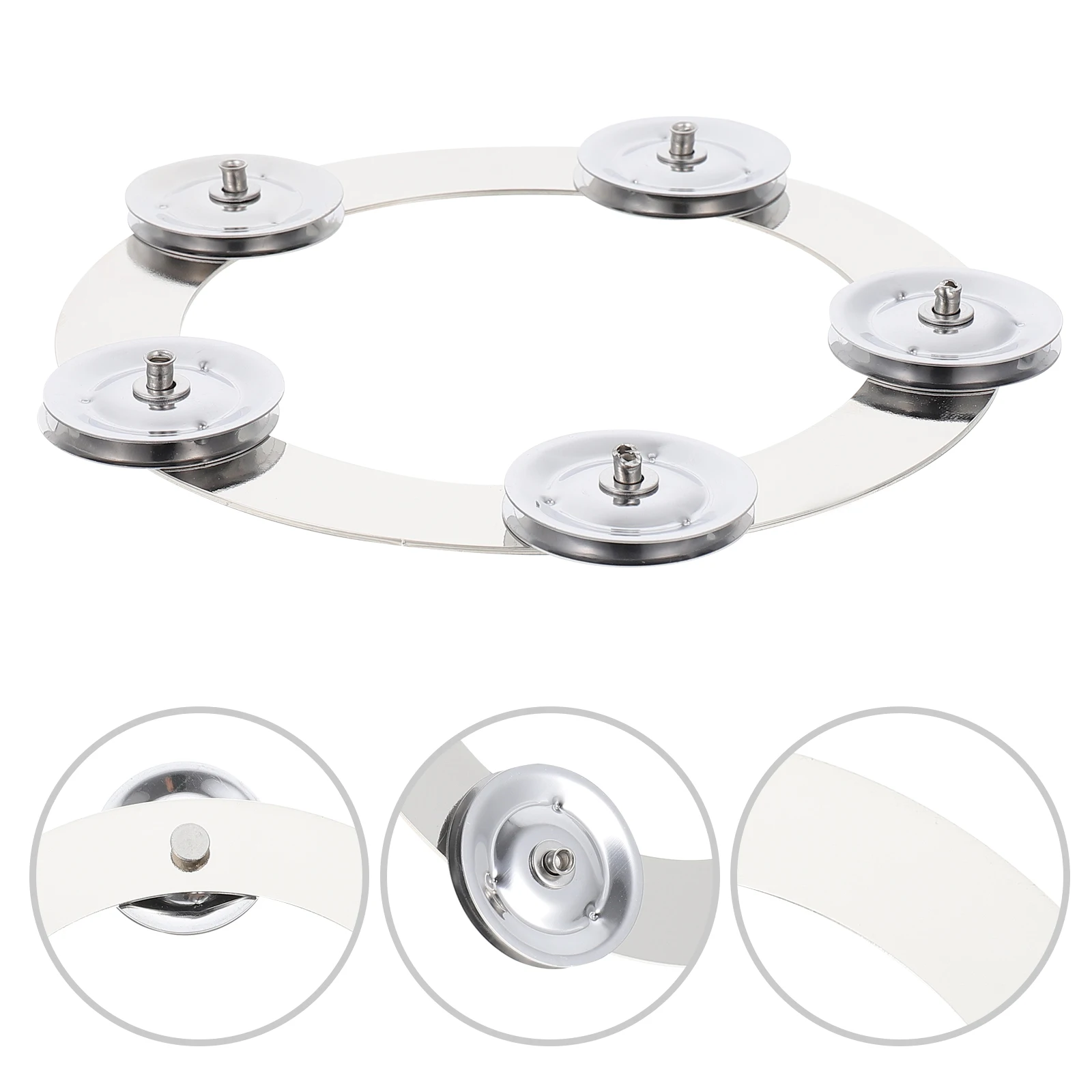 

Cymbal Bell Sturdy Hi-hat Silver Cymbals Drum Universal & Percussion Accessories