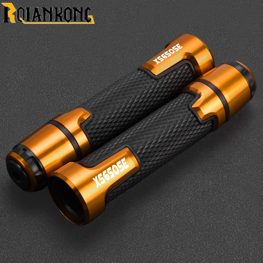 لياماها XS650SE XS650 XS 650 SE 650SE 1979-2023 2024 2025 2026 7/8 "22 مللي متر دراجة نارية مقبض مقود دراجة مقود المقود القبضات