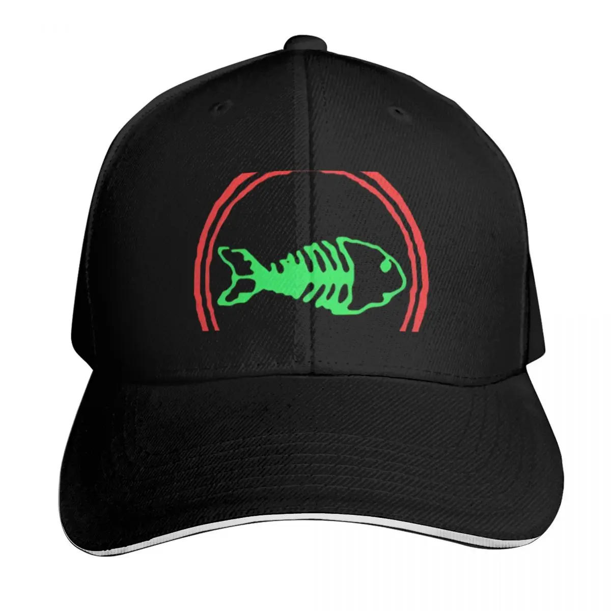 Fishbone Retro Punk Rock and Roll Band Baseball Cap funny hat Beach cute Beach Bag Women's Hats For The Sun Men's