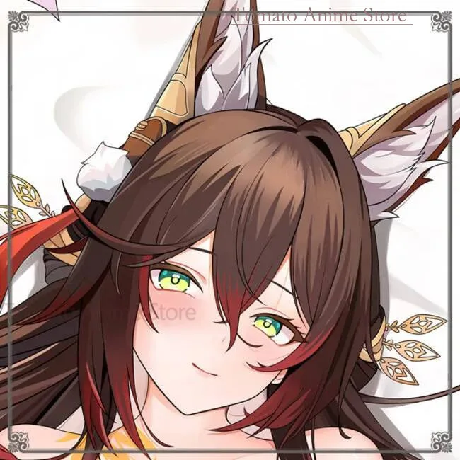 

Honkai: Star Rail Fugue Dakimakura Hing Body Pillow Case Cosplay Japanese Otaku Cushion Cover Xmas