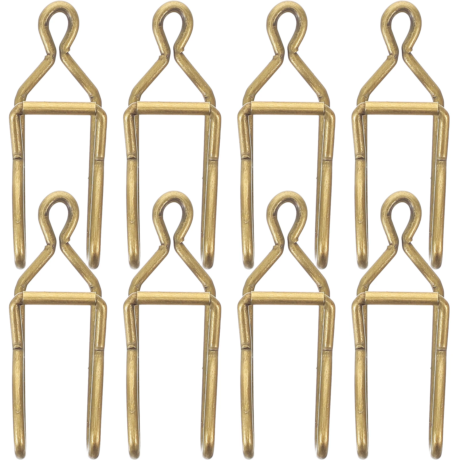 

50pcs Chain Accessories Clasps Pocket Watch Iron Clasp DIY Craft Clips Chain Parts Smooth Safe Easy Install Remove