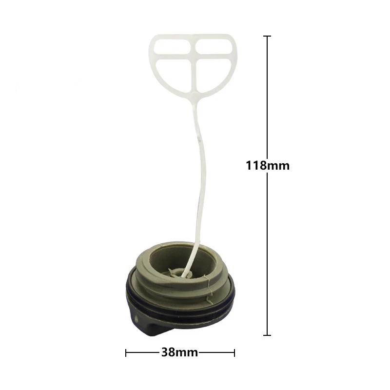 2pcs Fuel Cap For Husqvarna 340 345 346 350 353 362 365 371 372 372XP Gas Tank Fuel Oil Cap Chainsaw Garden Tool Parts