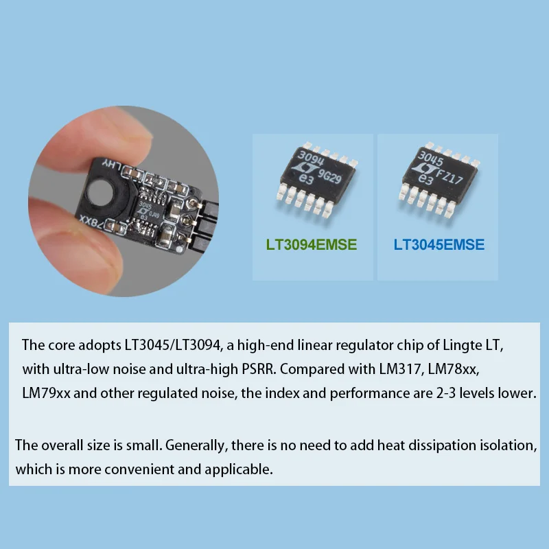 1 Buah LT3045 3094 Peningkatan Baru LM78 Seri LM317 337 Chip IC Regulator Linier Tiga Terminal In-Line