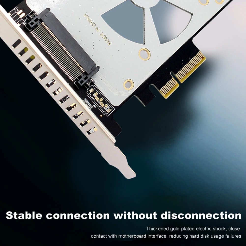 PCI-E 拡張アダプタカード U.2 SFF-8639 から PCI-EX4 拡張カード 4000MB/s ライザーカード X4/X8/X16 スロットサポート U.2 NVME SSD