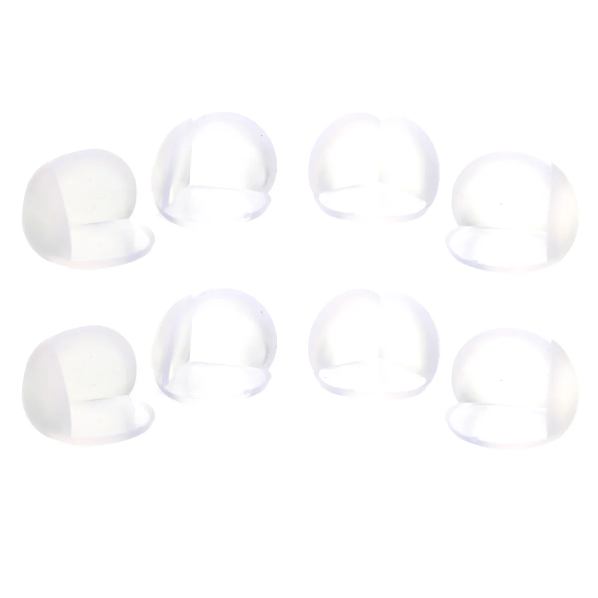 

8 шт. силиконовые защитные уголки для стола, прочные защитные чехлы для маленьких детей, противоударные угловые чехлы для стола