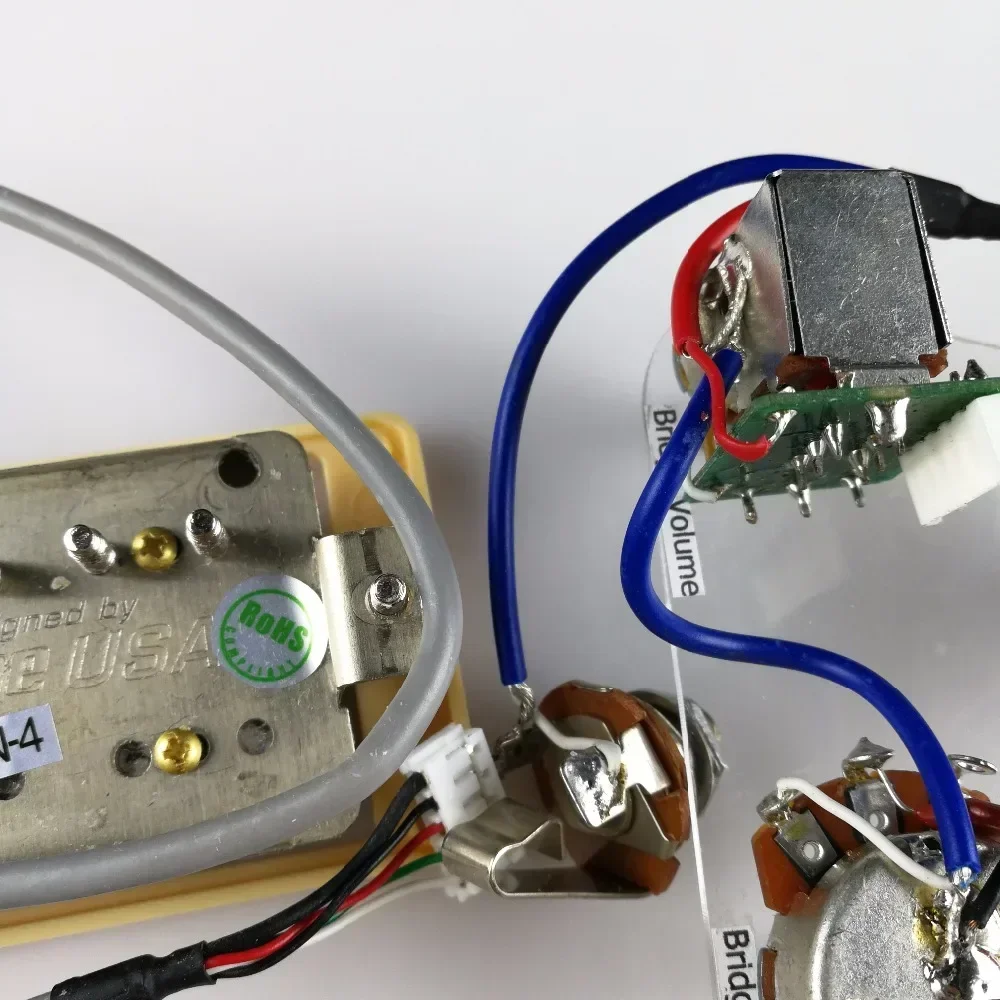 

H X Shop Store--1 Set Standard ProBucker Alnico Electric Guitar zebra Humbucker Pickups with Pro Wiring Harness