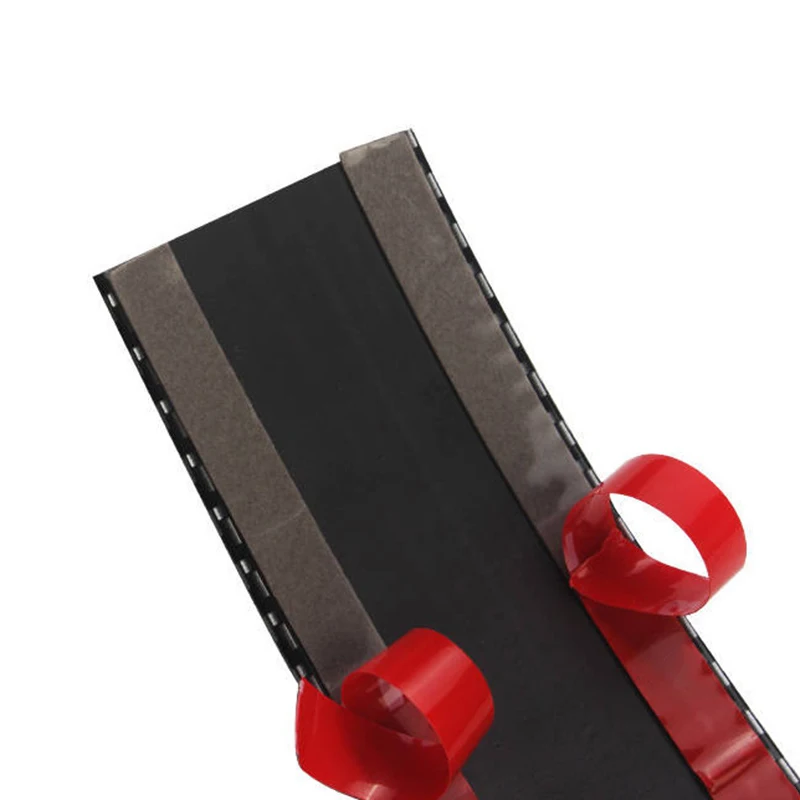 Rear Front Car Carbon Fiber Blue Side Anti-Collision Strip Protector for edge Door Sill 3cmx1m Replacement Practical