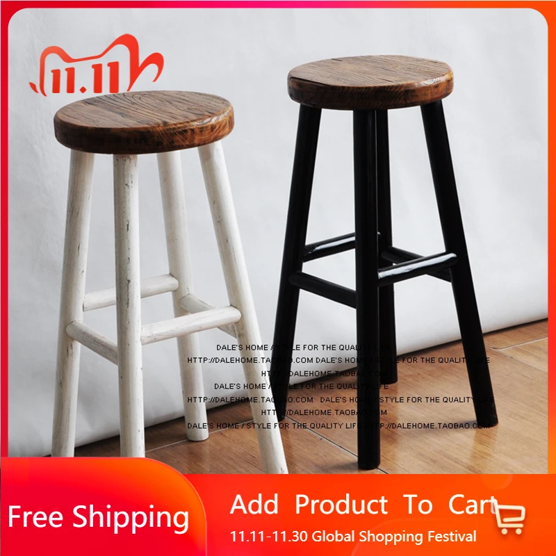 

Jewelry Nail bar stools Modern Presentoir Vintage Vanity European European wood stool Bathroom Korean taburete Unique Furniture