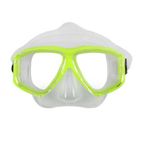 SMACO Glasses Scuba Diving Mask Snorkel Anti-Fog Goggles Glasses Set Silicone Swimming