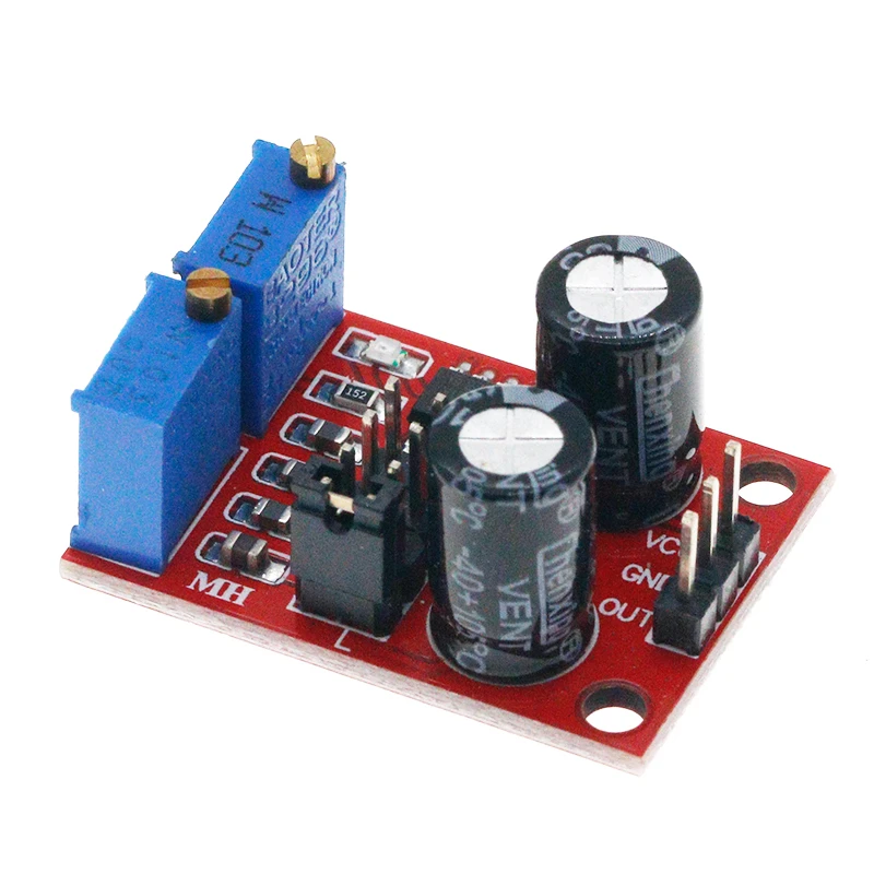 NE555 pulse frequency, duty cycle adjustable module,square/rectangular wave signal generator,stepping motor driver
