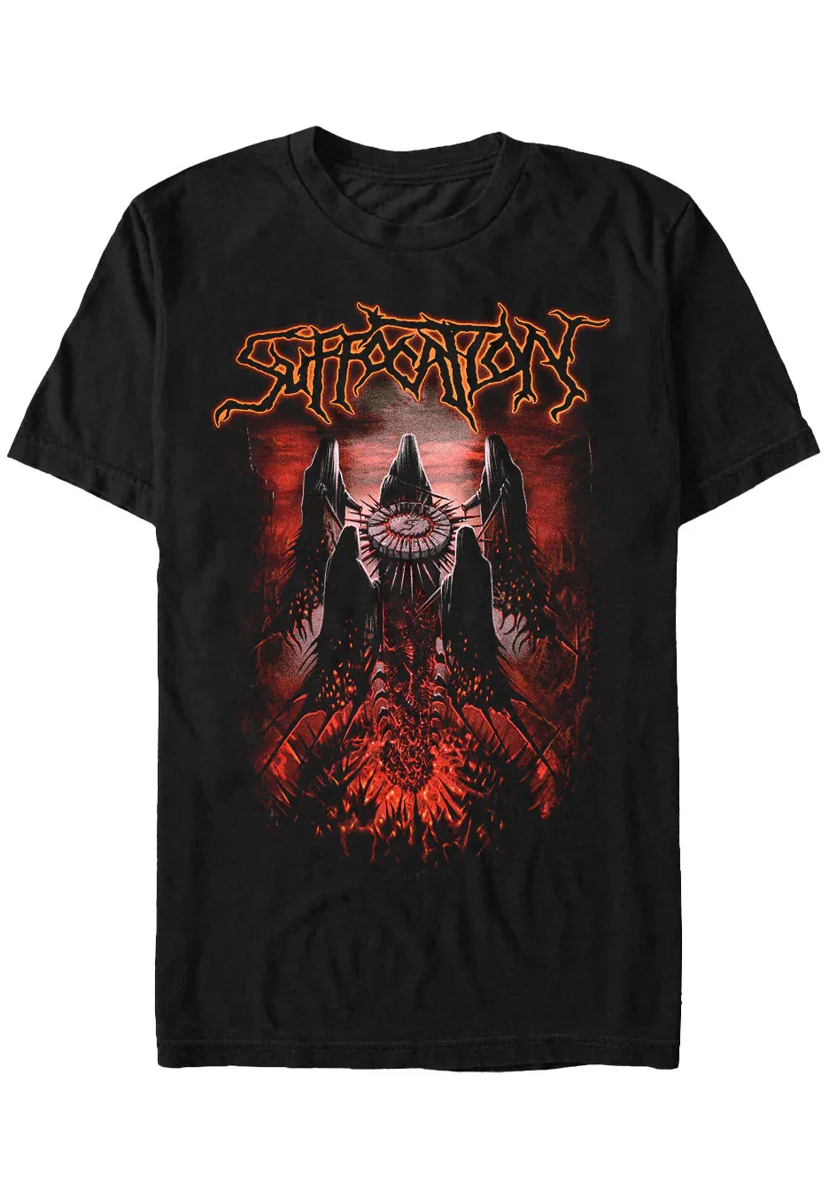 

Suffocation Band Black Cotton 1side Size S To 4XL T-Shirt Gift For Friend PP635