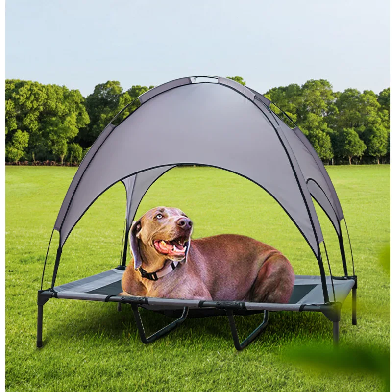 

Outdoor Ground Clearance Marching Bed Sun Shading Breathable Dog Tent Stable Load-bearing Dog Bed Disassembly Design Dog Hous