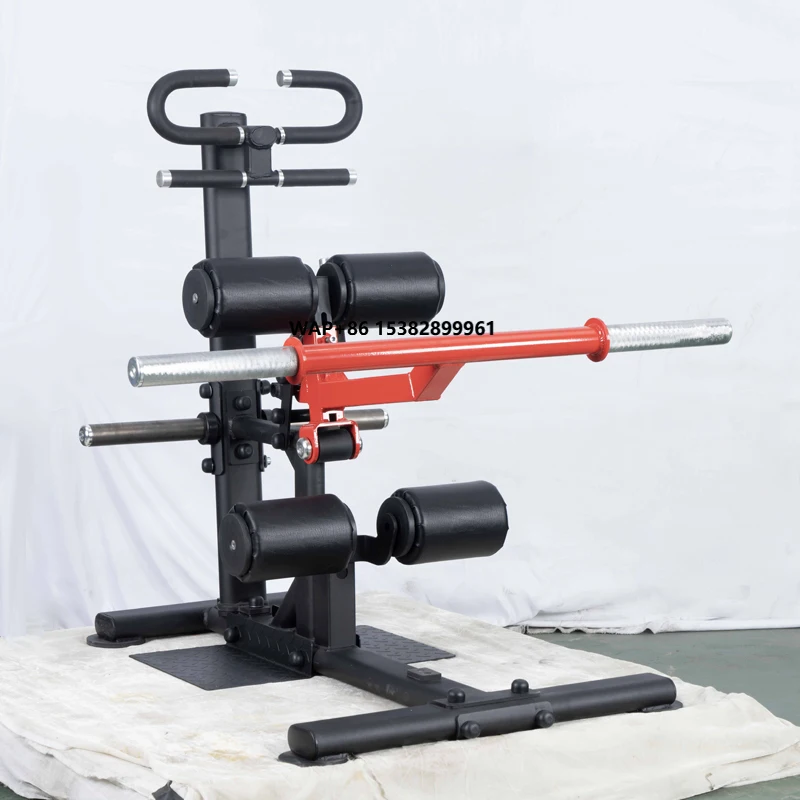 Commercial Gym Fitness Equipment Steel Plate Loaded Machine Standing Hip Thrust Trainer Multi-Function Leg Arms Strength