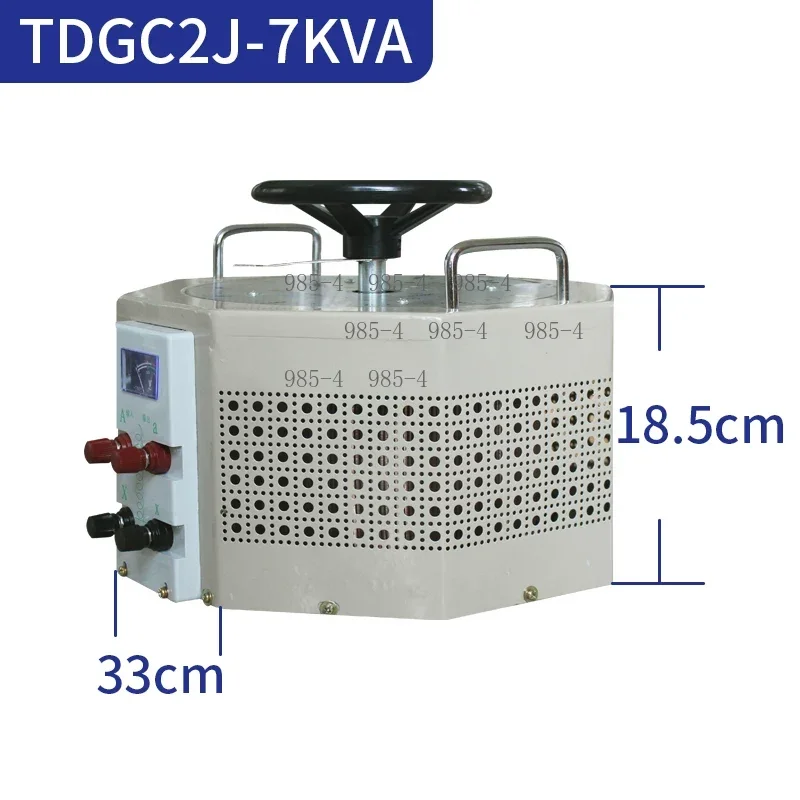 7KVA Manual Variable Transformer, Single Phase Contact Type Voltage Stabilizer