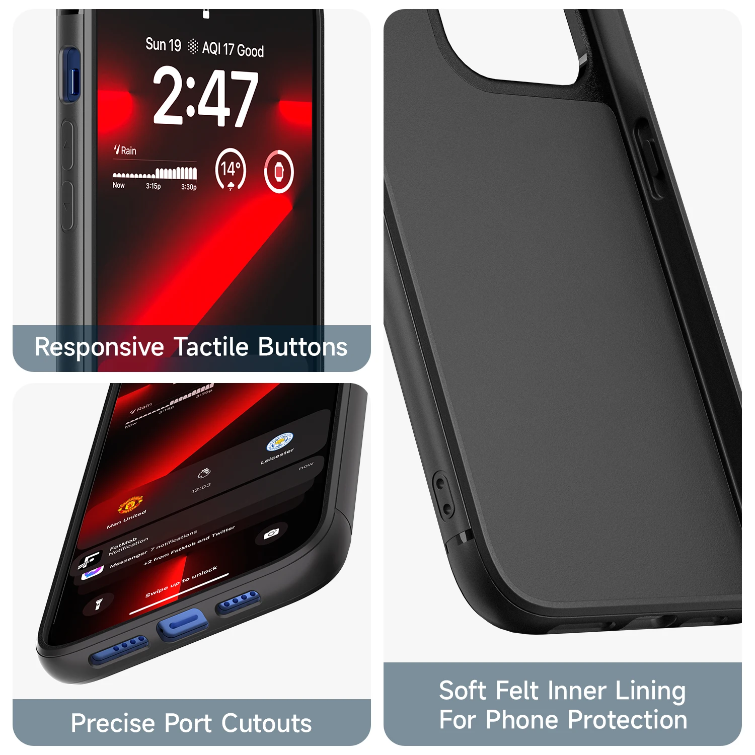 حافظة تثبيت سريعة لهاتف آيفون  - مراجعة Phone Cases Quad Lock وسعره
