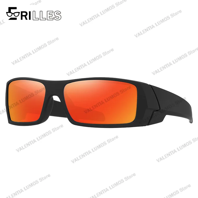 نظارات شمسية مستقطبة للاستخدام الخارجي، حماية من الأشعة فوق البنفسجية لركوب الدراجات وصيد الأسماك، عدسة نايلون، إطار غير قابل للكسر، الأكثر مبيعًا عصرية