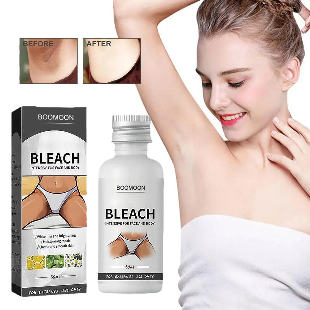 

30ML Body Whitening Bleach Cream Brighten Underarm Elbow Knees Joint Removal Intimate Parts Remove Dark Spots