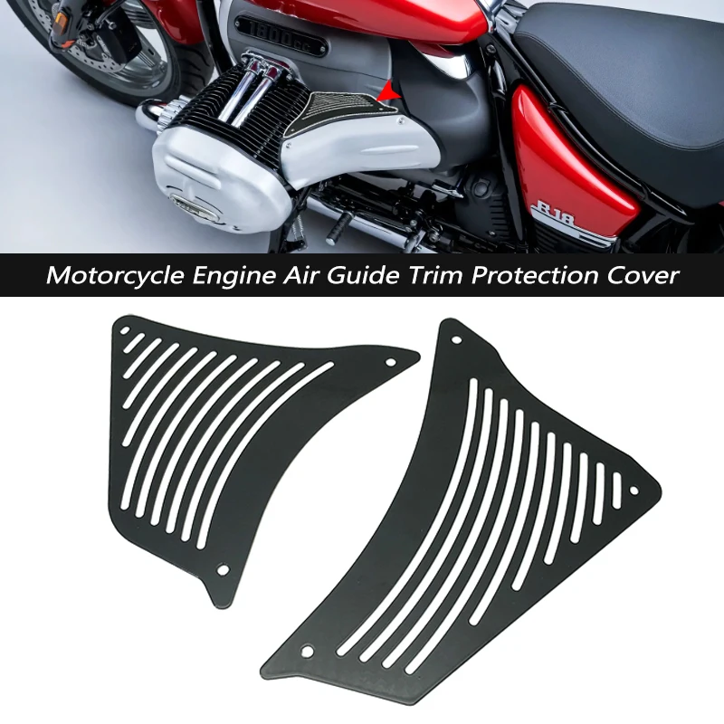 

Motorcycle Accessories Fit For BMW R18 Classic R18 B Transcontinental 2020-2023 Engine Air Guide Trim Protection Cover