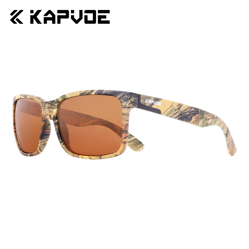 Kapvoe Polarisierte Wanderbrillen Sonnenbrillen Modebrillen Herren UV400 Sonnenbrillen für Damen Radfahren Angeln Fahren Outdoor