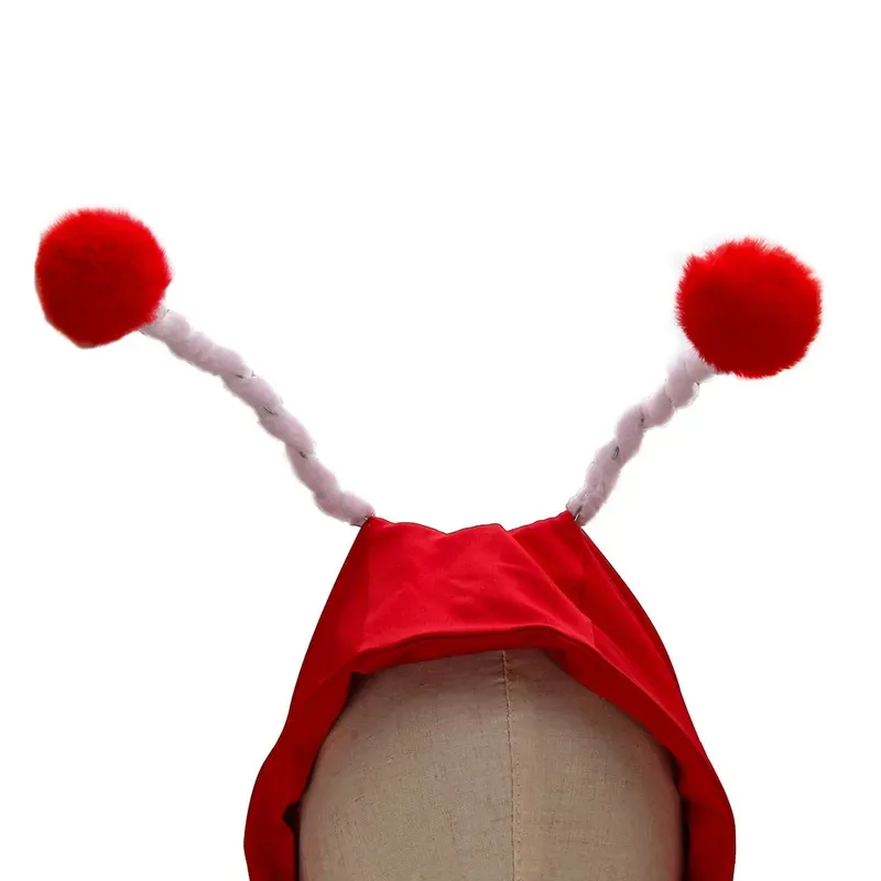 qa156エル・チャプリン・コロラド ハロウィン コスプレ衣装 赤いイナゴ スーパーヒーロー CH ハートプリント ファンシードレス -Takerlama