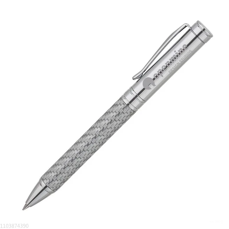 Carbon Fiber Tactical Pen, Multifunctional Business Signature Pen, All Metal Ballpoint Pen Equipped with Schneider G2 Pen Core