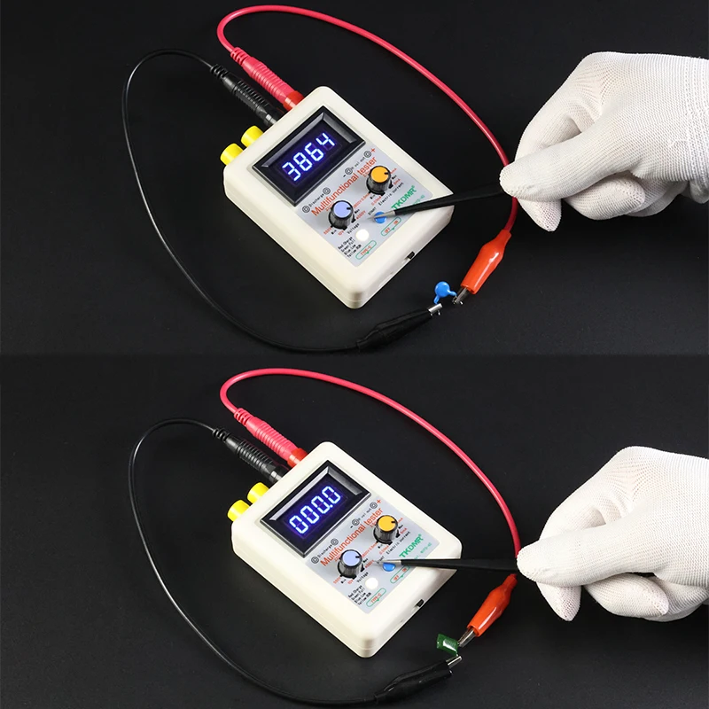 TKDMR 0-4000V Voltage Withstand Capability Test and Voltage Discharge 2-in-1 Tester, Voltage Withstand Test, Discharge Tool