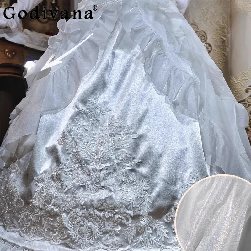 유행 역할 놀이 의상 드레스 여성 블러디 퀸 메리 웨딩 드레스 할로윈 크리스마스 축제 파티 드레스