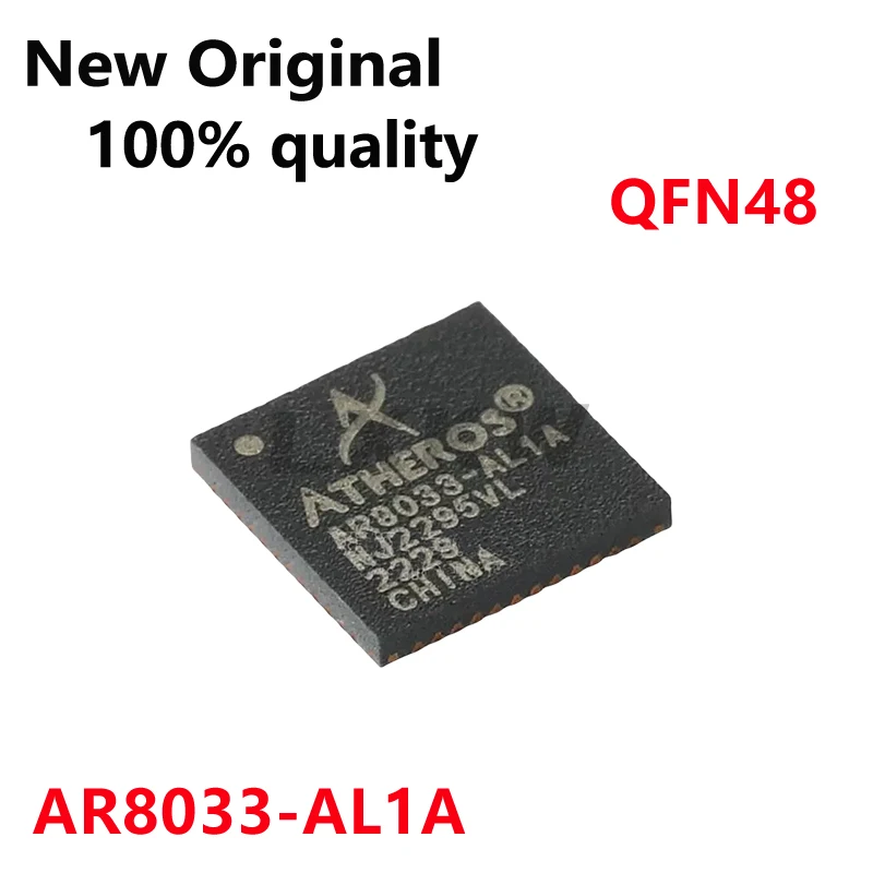 2-10/PCS New Original AR8033-AL1A AR8033 AL1A QFN48 Ethernet transceiver control chip In Stock