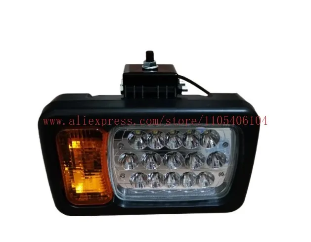 Loader forklift accessories Xiagong 956 LED new headlights with turn signal assembly