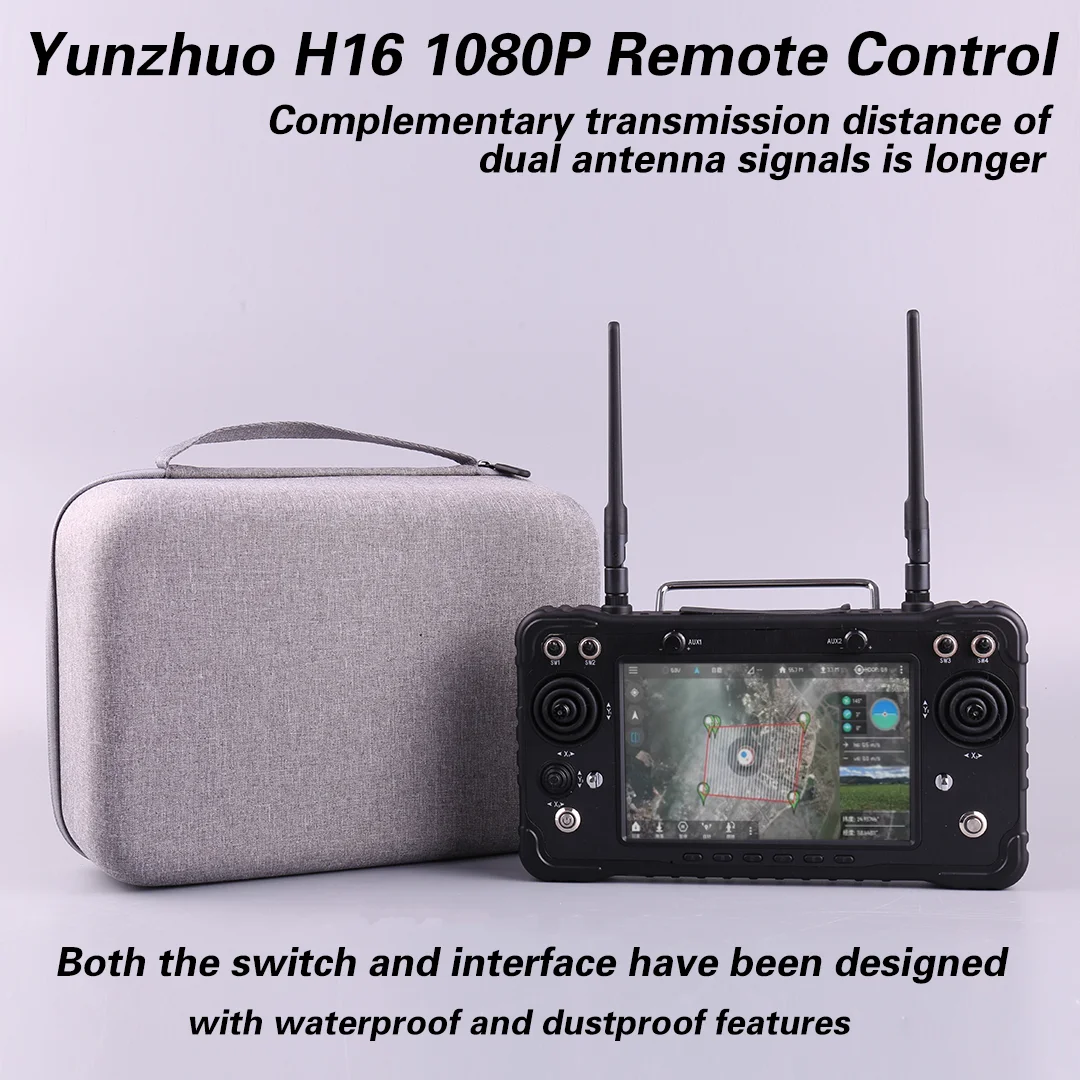 YUNZHUO Black H16 PRO HD Video Transmission System Support HDMI RC Drone Parts Pixhawk Mapping Inspection Remote Controller