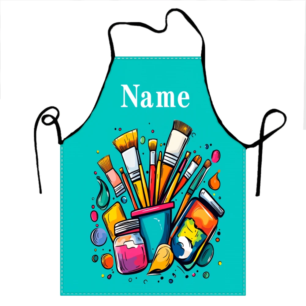 Kitchen Gadgets Name - 1 Stück personalisierte Malschürze mit individuellem