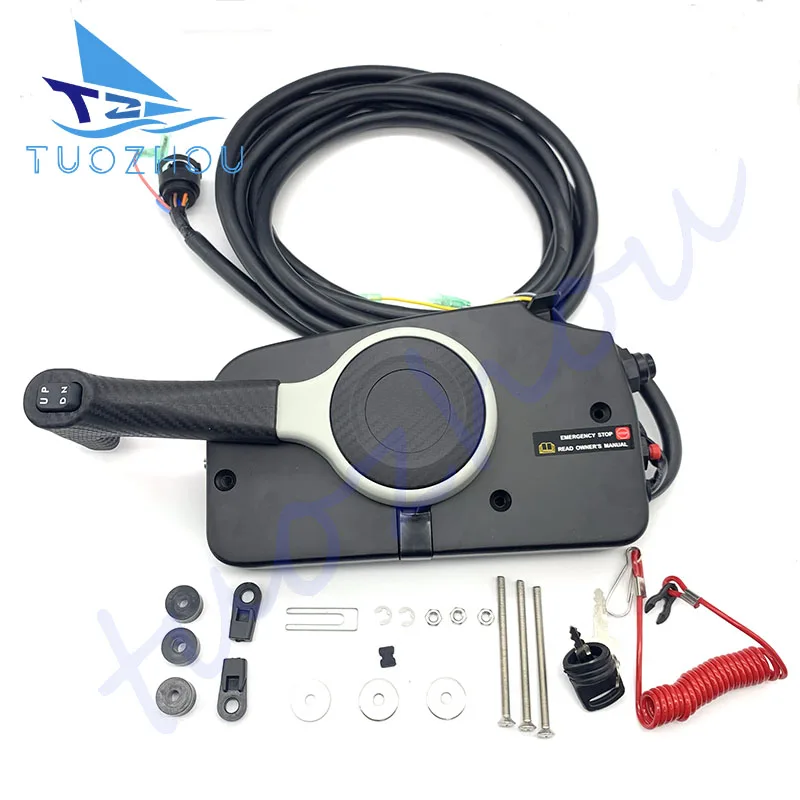 Throttle Mesin Tempel 67200-99e56 untuk Kotak Remote Control Tempel 8Pin Dudukan Samping Suzuki