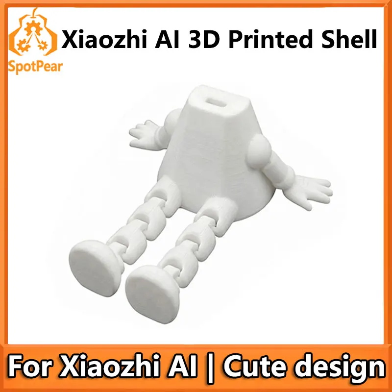 

3D printed shell Case For Xiaozhi AI charging Robot Body Case