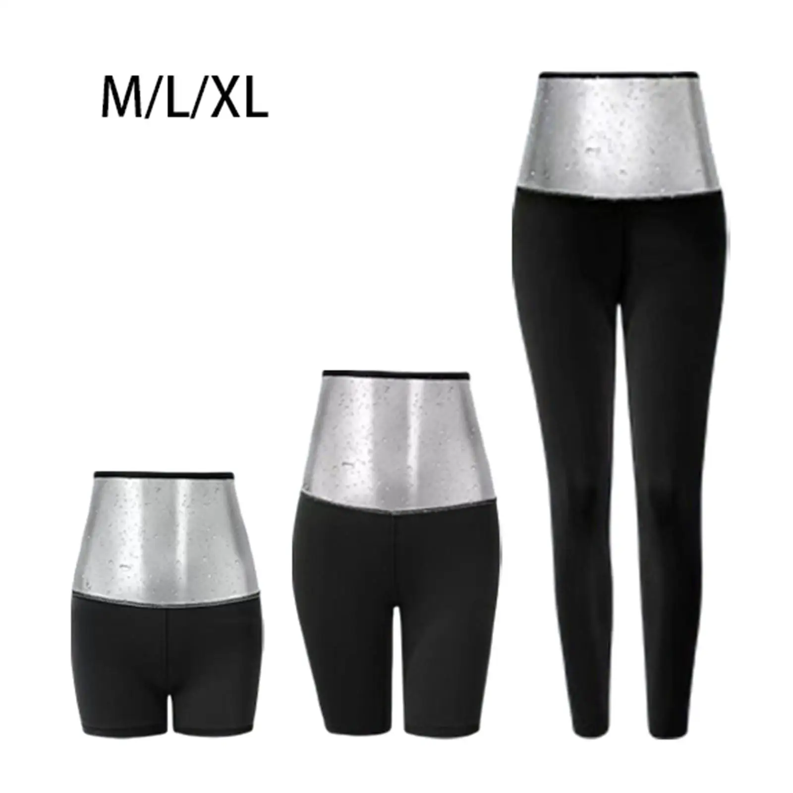 Pantaloni da sauna da donna Pantaloni da allenamento Leggings da allenamento Pantaloni da allenamento per palestra Sudorazione