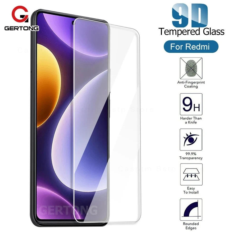 Tempered Glass For Xiaomi Redmi Note 13 Pro 4G 5G Screen Protector Redmi Note 12 Pro Plus Note 11 Pro 10 10s Note 13 4G 5G Glass