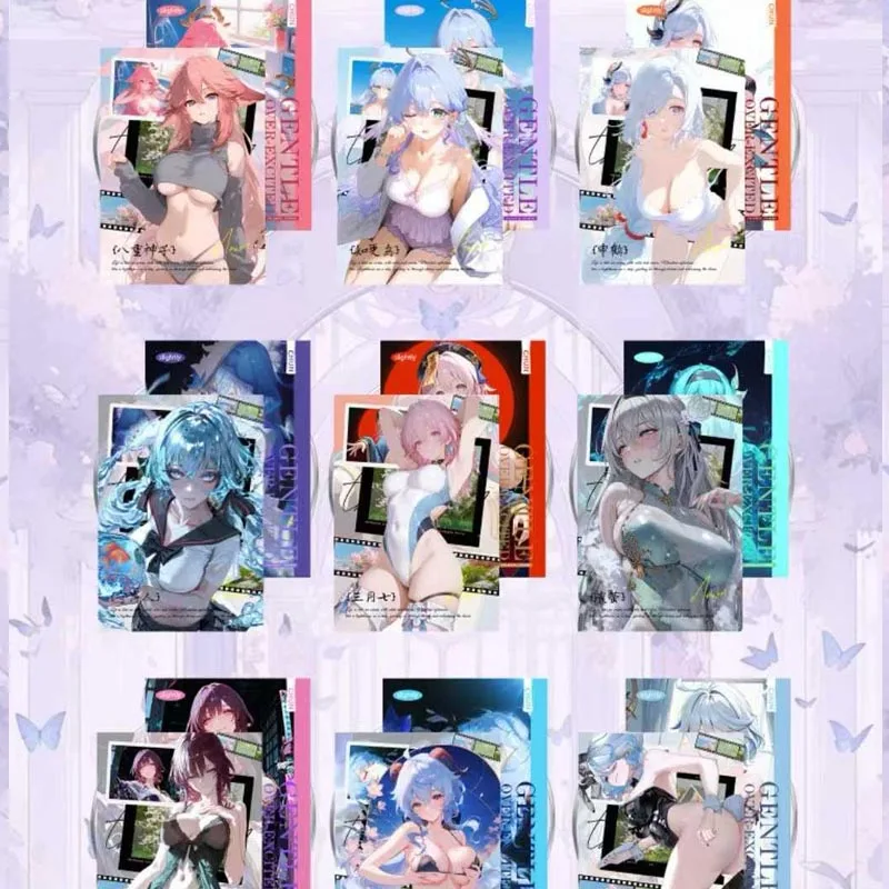 Goddess Story Cards Booster Box Collection Qingyan Kashe W1 A5 Acrylic Art Board Edition Booster Pack Display Gift Set