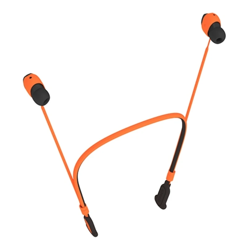 Silicone Anti Lost Lanyard for WF-1000XM6 Wireless Earbud Secure Attachment Comfortable Wear Wide Compatibility F19E
