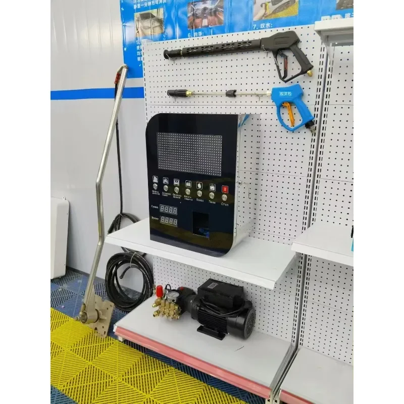 Touch Screen Multi-language Self-service Car Washing Machine