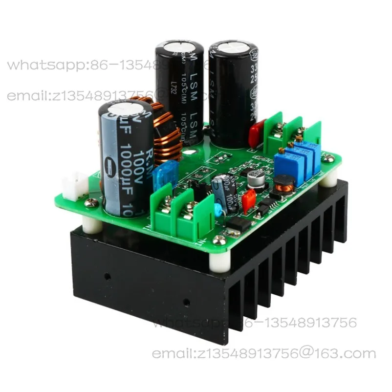 

Мощный регулируемый повышающий преобразователь 900W15A, источник питания 8-60В в 12-130В, широкодиапазонное зарядное устройство для аккумуляторов