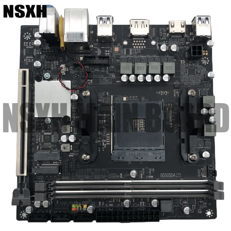 

Socket AM4 B550SD4-ITX Motherboard 64GB DDR4 Mini-ITX Mainboard 100% Tested Fully Work