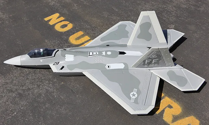 F22 50mm EDF RC Jet PNP 6 A xis GYro 2.4GHz Remote High Speed Foam Airplane Warbird Model