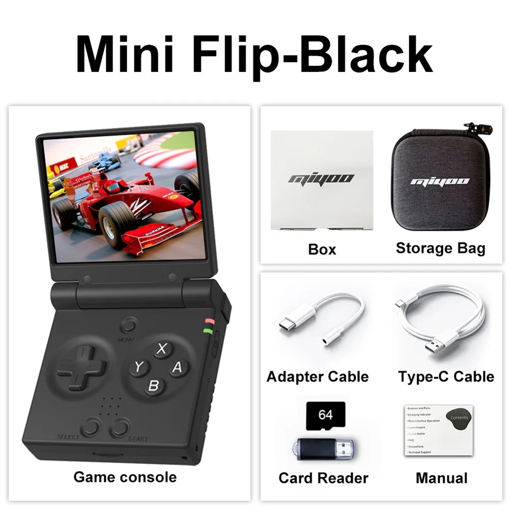 MIYOO Mini Flip Retro Handheld Console