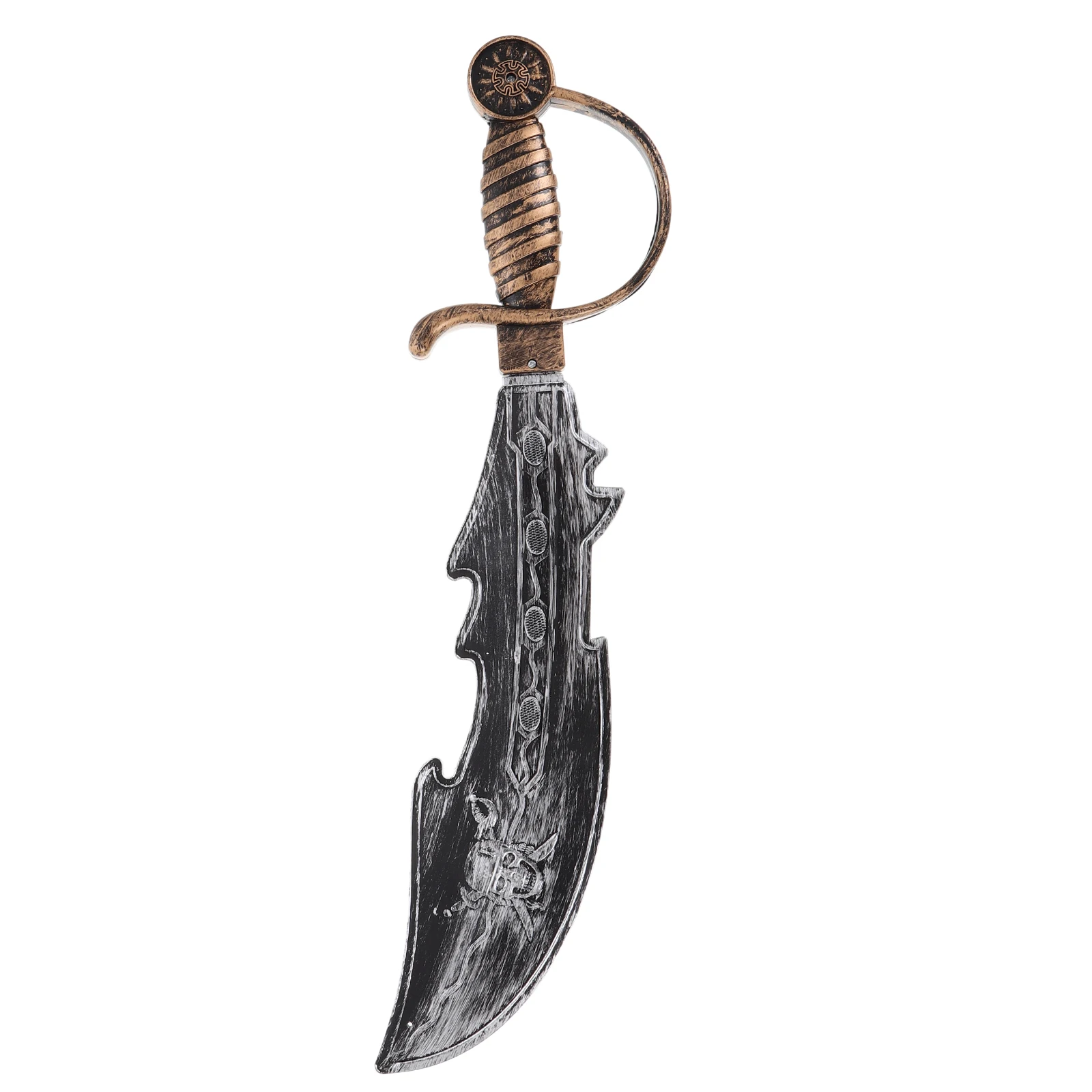 

1pcs Prop Plastic Pirate Sword toy Kids Adult Costume Party Wedding Mens Pirate Accessories Accessories Fake