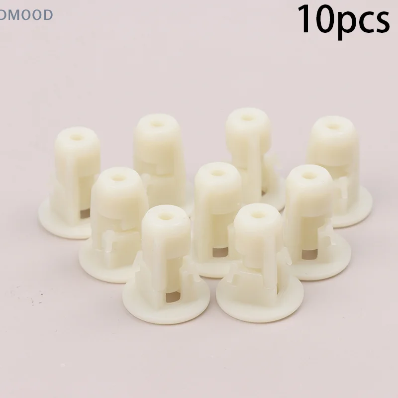 10Pcs Nylon Car Under Cover Nut Grommet Trim Clips 07147201307 51757271848 For Auto Fastener Clip Interior Accessories