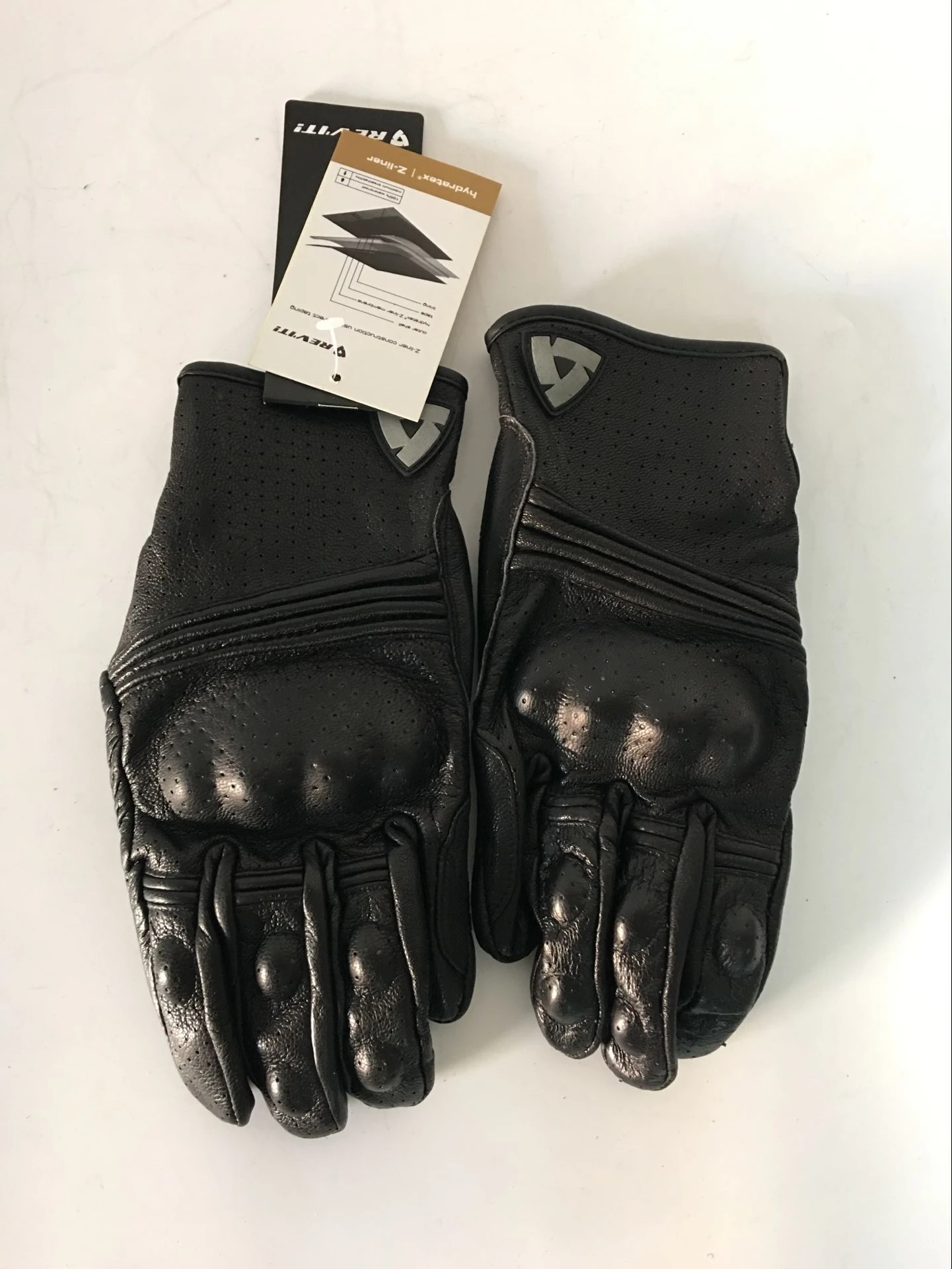 REVIT Fly-Gants pour écran tactile, cuir de vachette véritable, respirants, moto MX, scooter, cyclisme, course