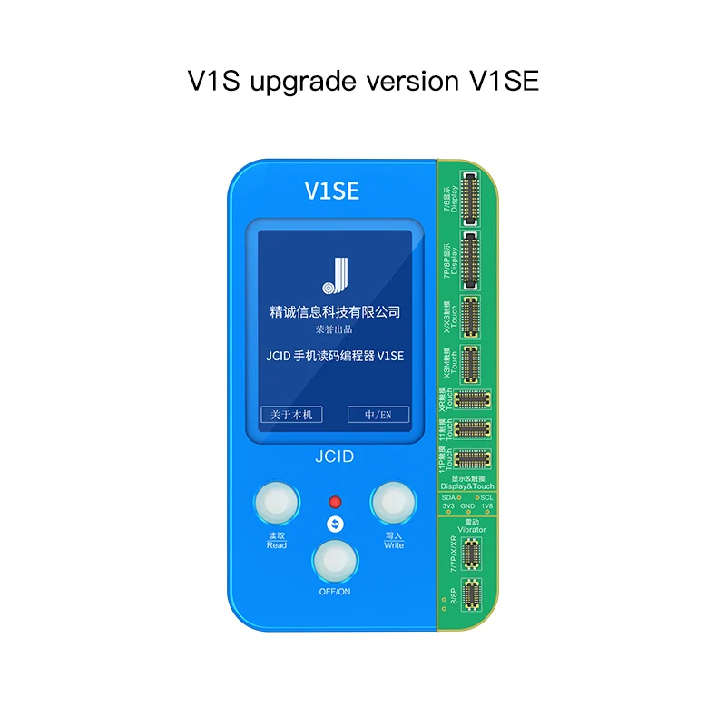 

JC V1SE Programmer For Phone 7 8 X XS MAX 11 12 13 Series Photosensitive Original Color Touch Shock Fingerprint Battery JCID