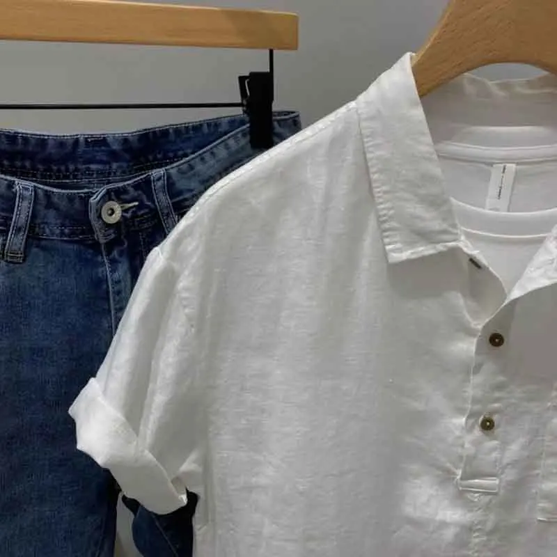 Summer Japan Style Loose Short Sleeve Men T Shirts Casual Fashion All-match Pocket Tooling Harajuku Oversized Clothing Top Black