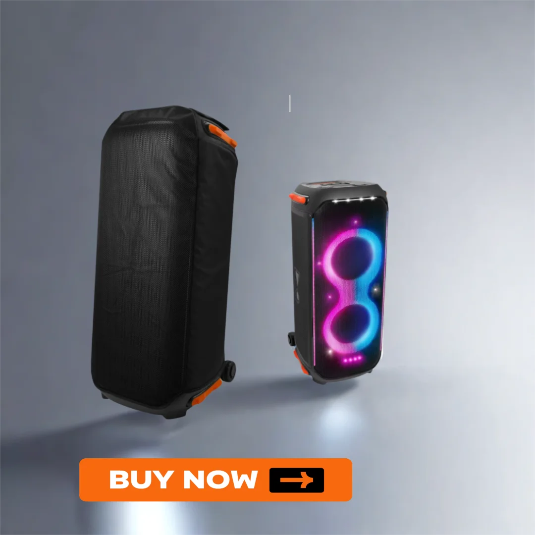 ل JBL PartyBox 710 مكبر الصوت غطاء غبار أعلى الأسطوانة أعمى غطاء مفتوح تصميم مناسبة لمكبرات الصوت #3