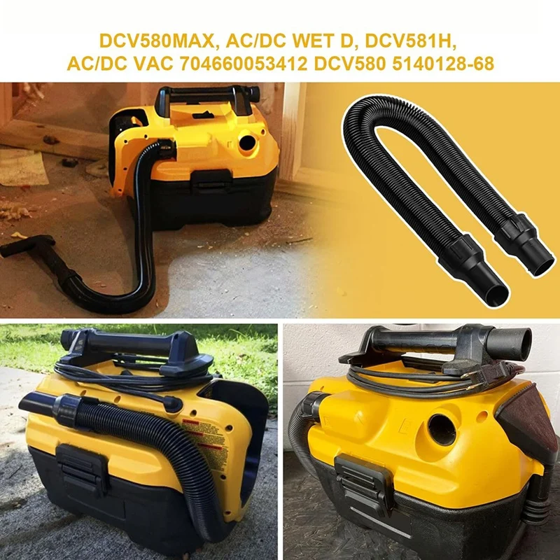 Assemblage de tuyau de rechange pour souffleur et aspirateur Dewalt Scalp, 5140128, DCV580DCV581H, 704660053412-68